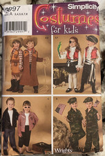 Simplicity Costumes Pattern