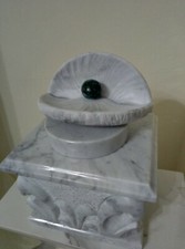 Pearl shell carrara marble - pearl,