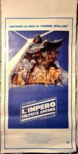 Locandina originale L'IMPERO COLPISCE ANCORA Star Wars - 1° Edizione 1980