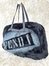 Borsa Fendi Pelliccia Nera