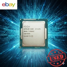 CPU PROCESSORE INTEL I3 4170 3,70 GHz 3 MB SR1PL SOCKET LGA 1150 USATO TESTATO