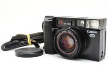 Tutto funzionante! Canon AF35ML fotocamera pellicola punta e scatta super sicura Giappone 2618638