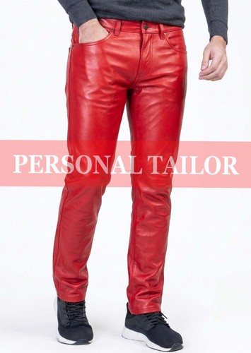 Pantalone uomo vera pelle - pantalone,