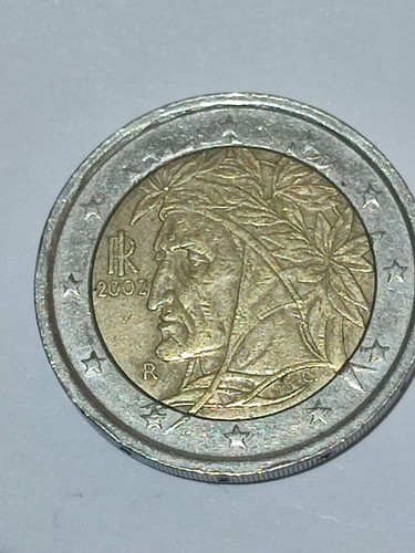 Moneda italia 2002 dante - moneda,