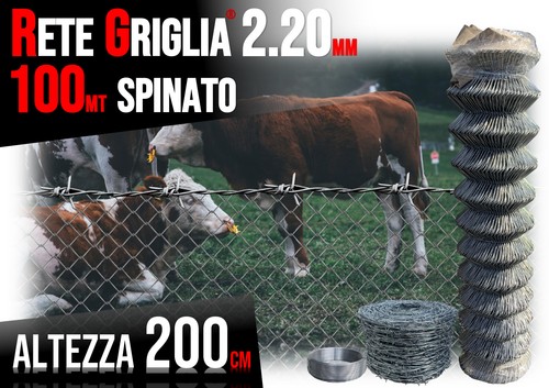 Rete griglia 200cm - griglia,