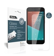 2x Pellicola per Vodafone Smart N8 Protettiva Protezione Flessibile 9H dipos