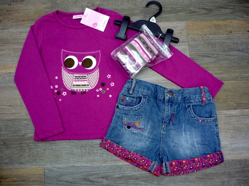 Shirt gufo bambina - t-shirt, vintage