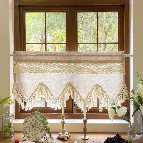 Boho valances pizzo - valances, in