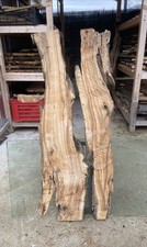 Coppia di tavole di legno di