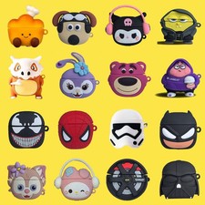 Custodia auricolare silicone cartone animato carina per Airpods Pro 3 cover per Airpods 1/2/3/4