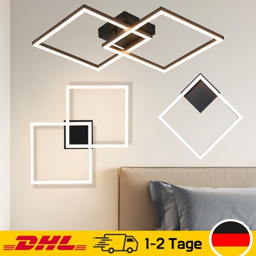 Plafoniera led 12w 24w nera - plafoniera,