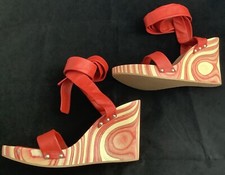 Sandali Fornarina rossi con