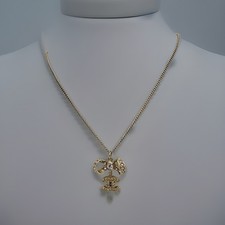 Autentica collana Chanel cc fiocco cristallo con scatola Chanel - usata in ottime condizioni - COA omaggio 💚