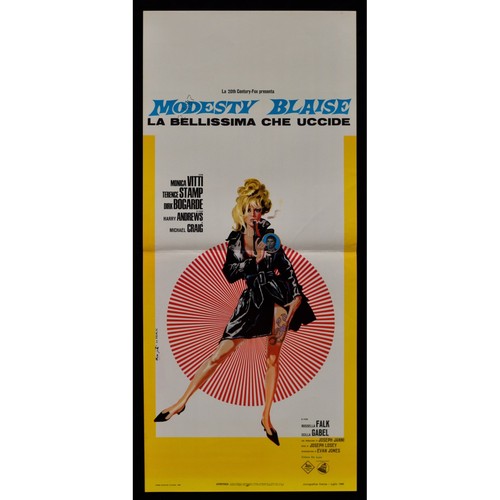 Locandina modesty blaise - blaise, la