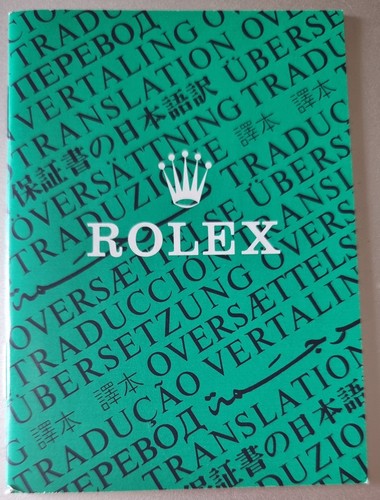 Rolex certificato di - -,
