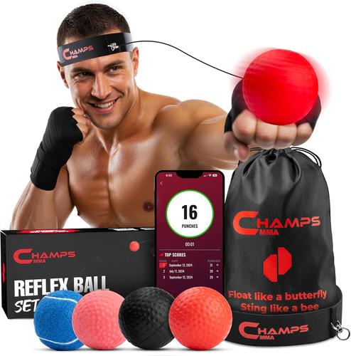 Boxe reflex ball set - boxe, app