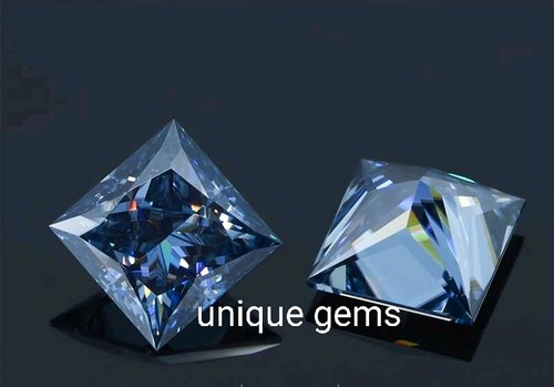 5x5mm colore blu vvs1 - vvs1, diamante