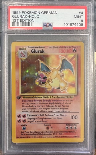 Charizard set base edizione - base, 1