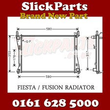 MANUALE FORD FIESTA RADIATORE 1.2 1.25 1.4 1.6 2001 2002 2003 2004 2005 2006 2007 