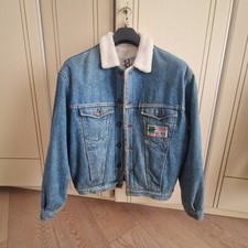 Bellissimo Giubotto A Jeans Imbottito Della Uniform USA Anni 70/80 come Da Foto 