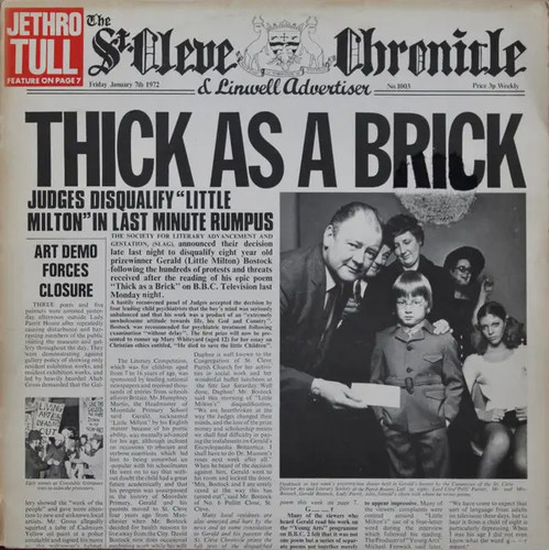 Jethro tull thick a - as,