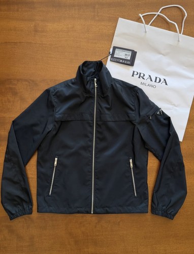 Navy prada milano jacket - navy,