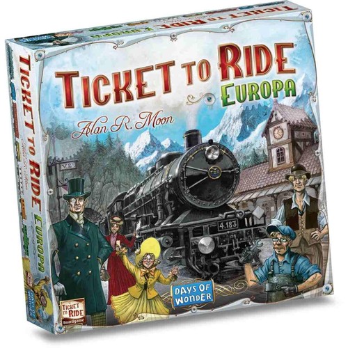 Ticket ride europa - ticket,