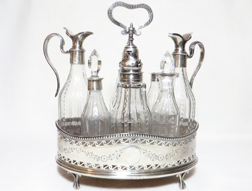 Antico set crogiola - , georgiano