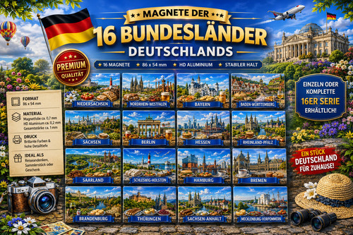 Germania magneti stati - germania, 16