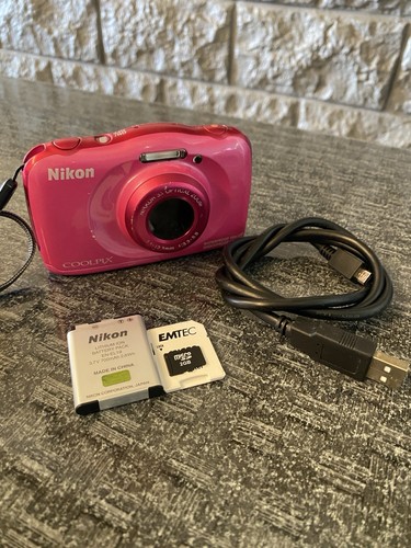 Nikon coolpix s33 rose - coolpix,