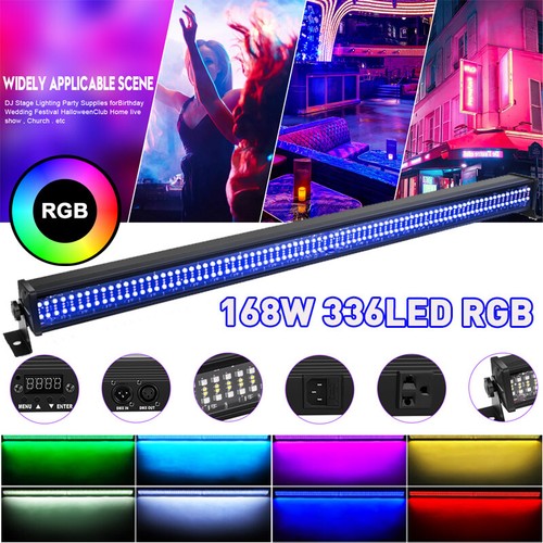 Rgb 168w led wall washer - rgb,