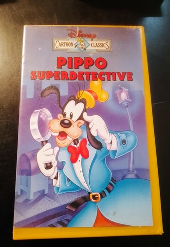 Pippo superdetective vhs g - -, vhs-g
