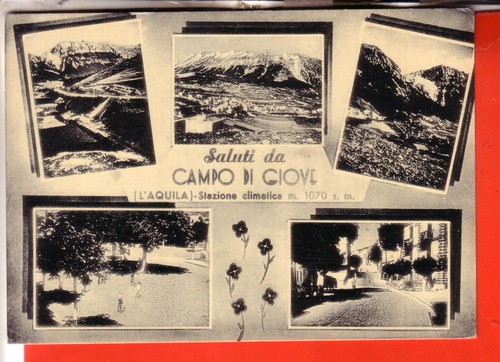 Cartolina campo giove - , di