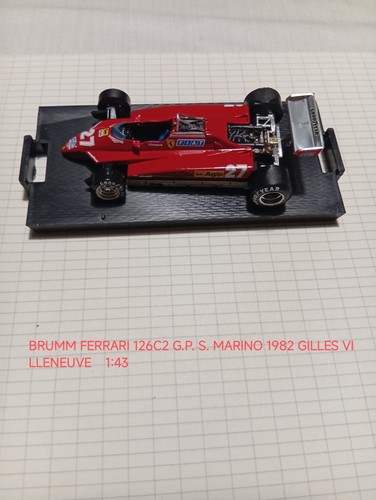 Brumm ferrari 126c2 p - 126c2, g.p