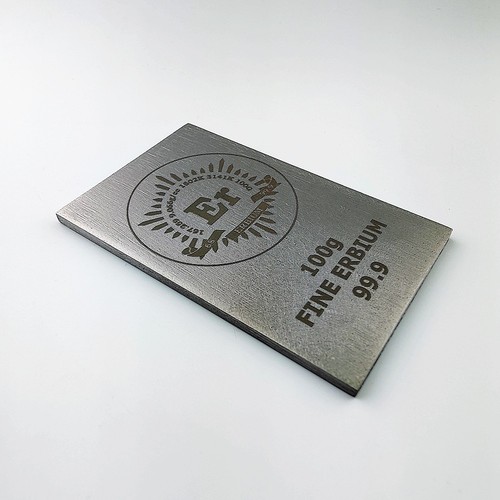 Erbium 100 grams bar 78 - erbium, 99.9%