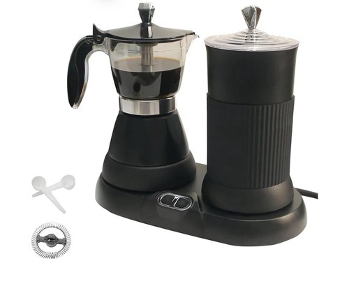 Espresso maker with - with, milk