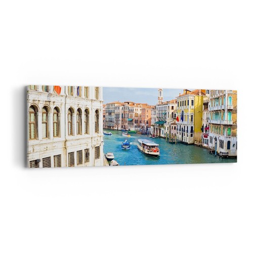 Quadro tela 90x30cm venezia - quadro,