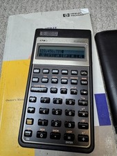 Calcolatrice vintage HP 17BII