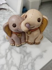 Coppia Elefanti di Pezza Thun