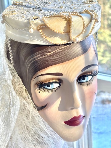Antico velo copricapo sposa - copricapo, da