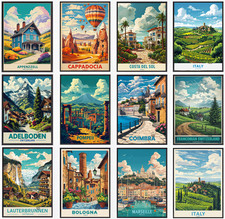 Poster da viaggio vintage