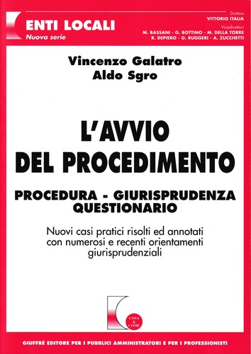 Avvio del procedimento - l'avvio,