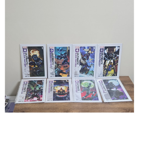 Marvel comics ultimate black - comics,