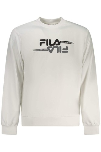 Felpa fila bianco fam1125 - felpa,