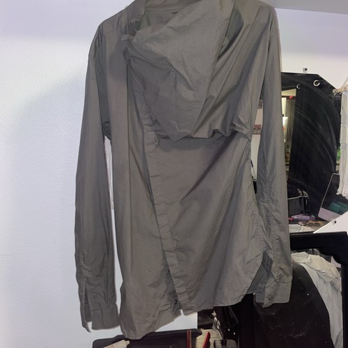 Rick owens button down - button, island