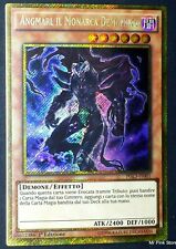ANGMARL IL MONARCA DEMONIACO Rara Segreta Oro  Italiano PGL3-IT001 YUGIOH