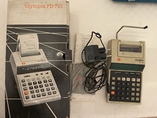 Calcolatrice Olympia PD710 Anni 80