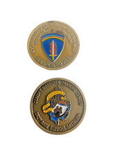 2 BRONZE MEDALS Military