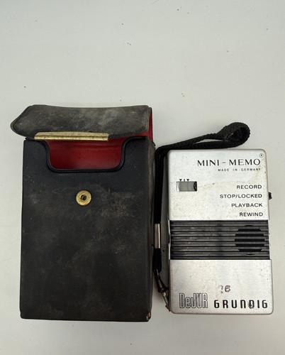 Dejur grundig mini memo micro - grundig,