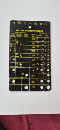 Trapano avvitatore metrico